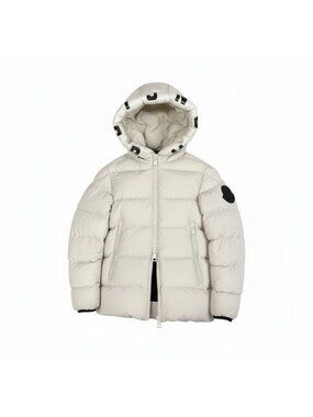 Moncler Dubois Jacket Down Hood Logo 0 White